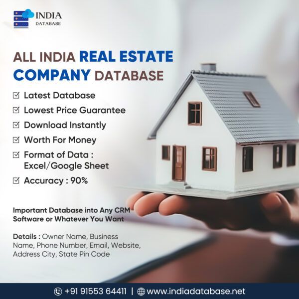 All India Real Estate Company Database