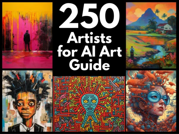 250+ Artists AI Art Guide