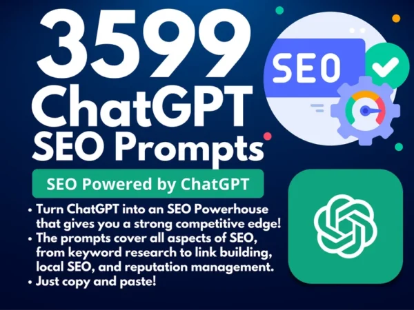 3599 ChatGPT SEO Prompts