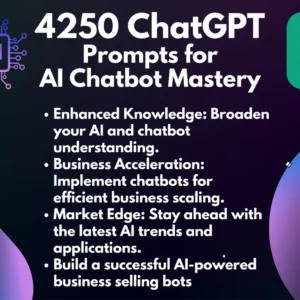 AI Chatbot Mastery ChatGPT Prompts | Make Money building and selling chatbots with the help of AI | Ultimate AI Prompt Pack