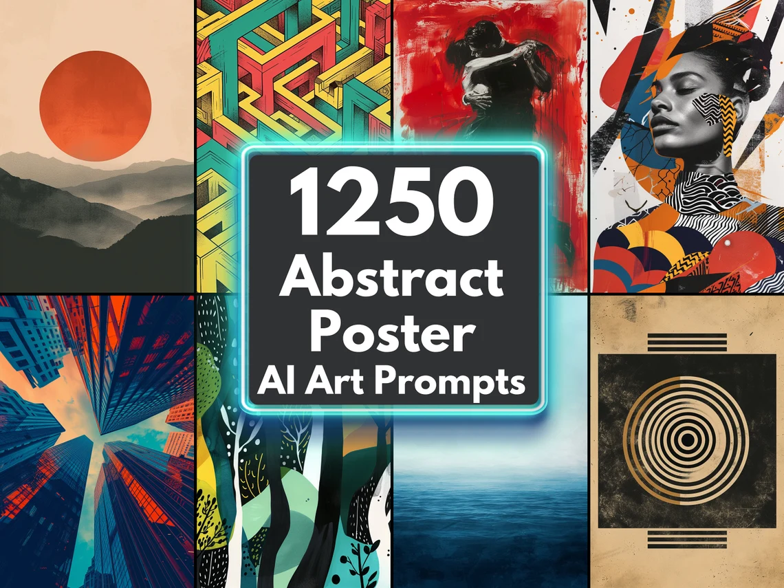 Abstract Poster AI Art Prompts