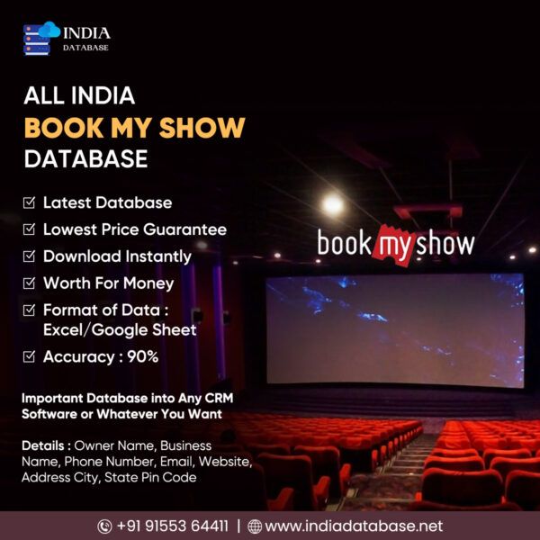 All India Book My Show Database