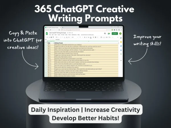 ChatGPT Daily Creative Writing Prompts