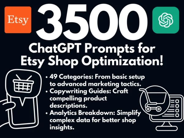 ChatGPT Prompts for Etsy Shop Optimization