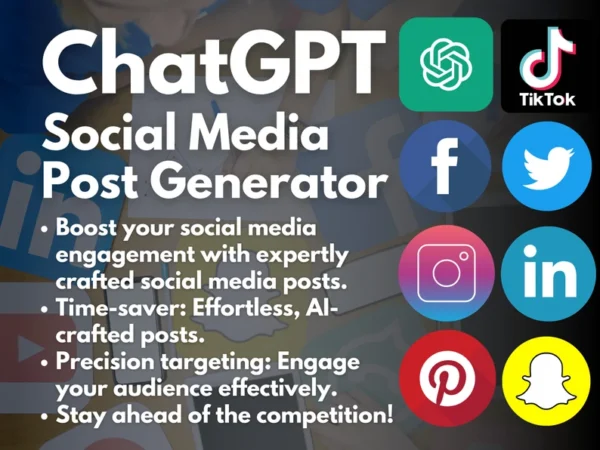 ChatGPT Social Media Post Generator