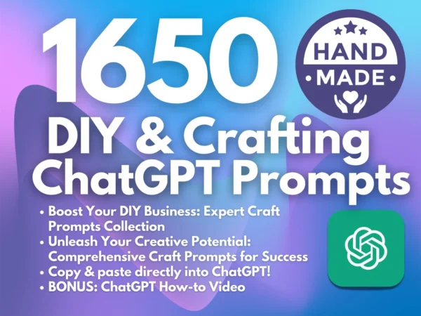 DIY & Craft ChatGPT Prompts