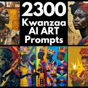 Kwanzaa AI Art Midjourney Prompts | Instantly Generate Stunning Images Celebrating Kwanzaa | Instant Access | Copy Paste