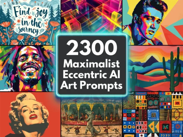 Maximalist and Eccentric AI Art Prompts