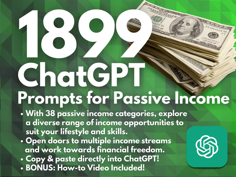 Passive Income ChatGPT Prompts