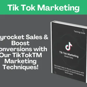 Social Media Marketing EBook Bundle | TikTok | Facebook | Instagram | Twitter