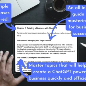 The ChatGPT Entrepreneur: The Ultimate Guide to Building a Successful Business with ChatGPT | BONUS 200+ Product Ideas | Start a Biz Today!