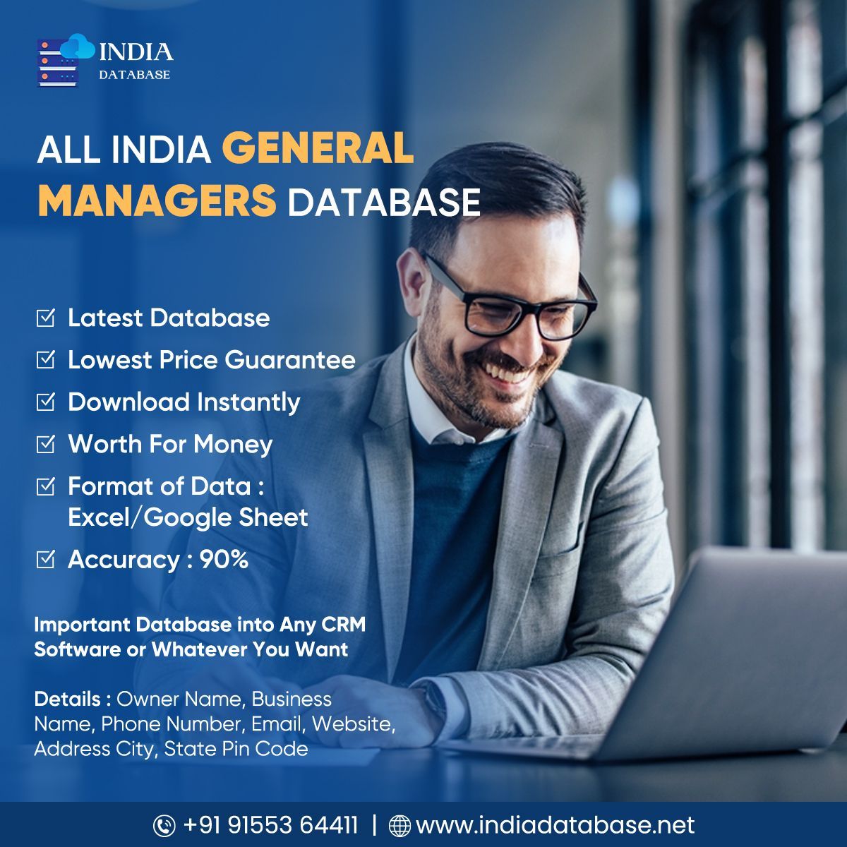 All India General Managers Database