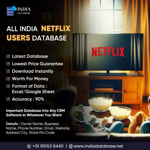 All India Netflix Users Database