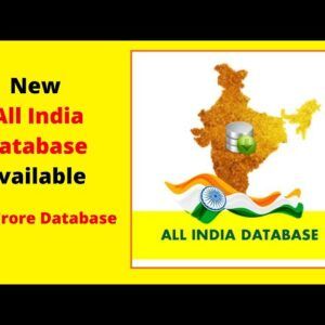 ALL India 50 Crore Database