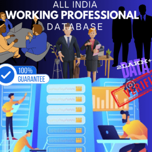 ALL India Working Professionals Database